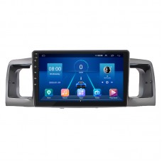 Штатная магнитола Lesko для Toyota Corolla IX (E120, E130) 2000-2004 экран 9" 4/32Gb 4G Wi-Fi GPS Top