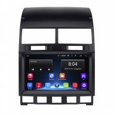 Штатная магнитола Lesko для Volkswagen Touareg I Рестайлинг 2006-2010 экран 9" 2/32Gb Wi-Fi GPS Base