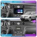 Штатная магнитола Lesko для Mitsubishi Outlander I 2002-2008 экран 10" 1/16Gb Wi-Fi GPS Base