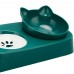 Миска для котов с поилкой Taotaopets 119906 Forest Green 22*28*14см Миска для котов с поилкой Taotaopets 119906 Forest Green 22*28*14см