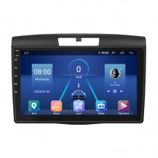 Штатная магнитола Lesko для Honda CR-V IV 2011-2015 экран 9" 4/64Gb 4G Wi-Fi GPS Top