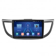Штатная магнитола Lesko для Honda CR-V IV Рестайлинг 2014-2018 экран 10" 4/64Gb 4G Wi-Fi GPS Top