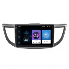 Штатная магнитола Lesko для Honda CR-V IV Рестайлинг 2014-2018 экран 10" 1/16Gb Wi-Fi GPS Base