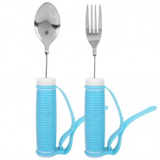 Столовый набор STSE-017 для людей с тремором или артритом вилка ложка с фиксатором Столовый набор STSE-017 для людей с тремором или артритом вилка ложка с фиксатором