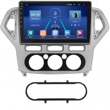 Штатная магнитола Lesko для Ford Mondeo IV 2006-2010 экран 10" 4/32Gb 4G Wi-Fi GPS Top