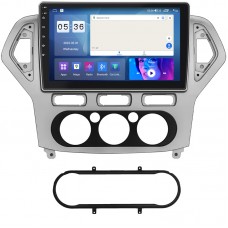 Штатная магнитола Lesko для Ford Mondeo IV 2006-2010 экран 10" 4/64Gb CarPlay 4G Wi-Fi GPS Prime