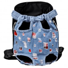 Рюкзак- кенгуру для животных DT834 Jeans ragged M Рюкзак- кенгуру для животных DT834 Jeans ragged M