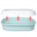 Туалет лоток для кошек с лопаткой Taotaopets 225501 46*38*13 см Blue Туалет лоток для кошек с лопаткой Taotaopets 225501 46*38*13 см Blue