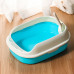 Туалет для кошек с лопаткой Taotaopets 226611 40*29*13,5 см Blue Туалет для кошек с лопаткой Taotaopets 226611 40*29*13,5 см Blue
