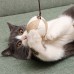 Игрушка Taotaopets 014430 Палочка деревянная с перьям 40 см Ball