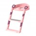 Детское сиденье на унитаз со ступенькой и ручками Bestbaby BC-108 Pink