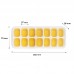 Силиконовая форма для льда CUMENSS AI-814 Cube 14 Yellow
