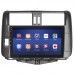 Штатная магнитола Lesko для Toyota Land Cruiser Prado 150 Series 2009-2013 экран 9" 4/32Gb 4G Wi-Fi GPS Top