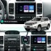 Штатная магнитола Lesko для Toyota Land Cruiser Prado 120 Series Рестайлинг 2007-2009 экран 9" 1/16Gb Wi-Fi GPS Base