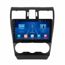 Штатная магнитола Lesko для Subaru Forester IV Рестайлинг 2015-2016 экран 9" 6/128Gb 4G Wi-Fi GPS Top