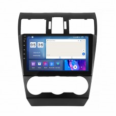 Штатная магнитола Lesko для Subaru Forester IV Рестайлинг 2015-2016 экран 9" 4/64Gb CarPlay 4G Wi-Fi GPS Prime