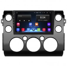 Штатная магнитола Lesko для Toyota FJ Cruiser  2006-н.в. экран 9" 2/32Gb Wi-Fi GPS Base