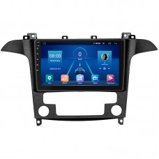 Штатная магнитола Lesko для Ford S-MAX I Рестайлинг 2010-2015 экран 9" 4/64Gb 4G Wi-Fi GPS Top