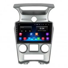 Штатная магнитола Lesko для Kia Carens II (UN) Auto AC 2006-2012 экран 9" 2/32Gb Wi-Fi GPS Base