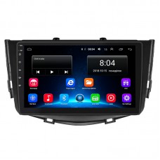 Штатная магнитола Lesko для Lifan X60 I 2011-2015 экран 9" 2/32Gb Wi-Fi GPS Base