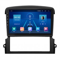 Штатная магнитола Lesko для Kia Sorento I Рестайлинг 2006-2011 экран 9" 4/32Gb 4G Wi-Fi GPS Top