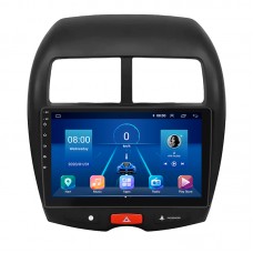 Штатная магнитола Lesko для Mitsubishi Outlander Sport I 2010-2013 экран 10" 2/32Gb 4G Wi-Fi GPS Top