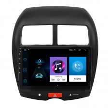 Штатная магнитола Lesko для Mitsubishi Outlander Sport I Рестайлинг 2012-2016 экран 10" 1/16Gb Wi-Fi GPS Base