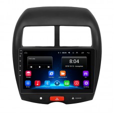 Штатная магнитола Lesko для Mitsubishi Outlander Sport I Рестайлинг 2012-2016 экран 10" 2/32Gb Wi-Fi GPS Base