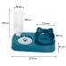 Миска для котов с поилкой Taotaopets 119906 Indigo 22*28*14см Миска для котов с поилкой Taotaopets 119906 Indigo 22*28*14см