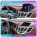 Штатная магнитола Lesko для Ford Fiesta Mk6 2008-2013 экран 9" 1/16Gb Wi-Fi GPS Base