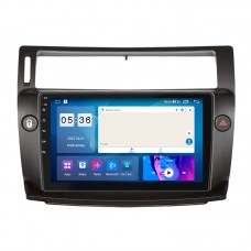 Штатная магнитола Lesko для Citroen C4 I 2004-2014 экран 9" 2/32Gb CarPlay 4G Wi-Fi GPS Prime