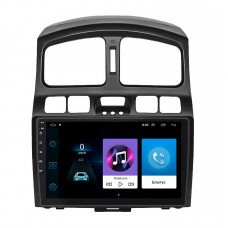 Штатная магнитола Lesko для Hyundai Santa Fe I 2000-2012 экран 9" 1/16Gb Wi-Fi GPS Base Штатная магнитола Lesko для Hyundai Santa Fe I 2000-2012 экран 9" 1/16Gb Wi-Fi GPS Base