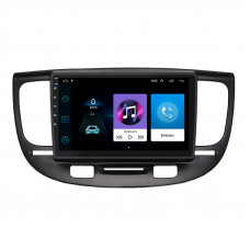 Штатная магнитола Lesko для Kia Rio II 2005-2009 экран 9" 1/16Gb Wi-Fi GPS Base