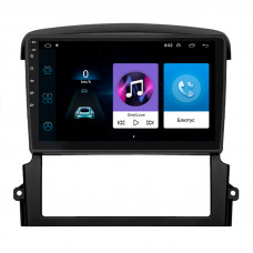 Штатная магнитола Lesko для Kia Sorento I Рестайлинг 2006-2011 экран 9" 1/16Gb Wi-Fi GPS Base