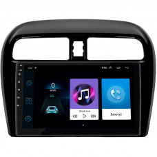 Штатная магнитола Lesko для Mitsubishi Mirage VI Рестайлинг 2015-2019 экран 9" 1/16Gb Wi-Fi GPS Base