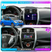 Штатная магнитола Lesko для Nissan Versa II Рестайлинг 2014-2019 экран 9" 1/16Gb Wi-Fi GPS Base