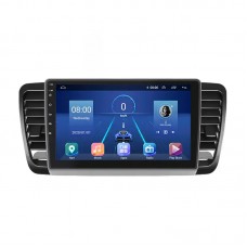 Штатная магнитола Lesko для Subaru Legacy IV Рестайлинг 2006-2009 экран 9" 4/32Gb 4G Wi-Fi GPS Top