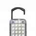 Поворотный автомобильный фонарик светильник ZJ-07-SMD-2*18650 аккумуляторный с магнитом и крючком
