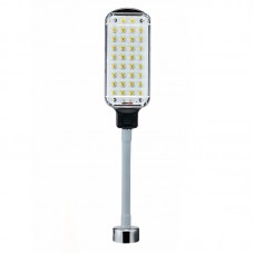 Поворотный автомобильный фонарик светильник ZJ-07-SMD-2*18650 аккумуляторный с магнитом и крючком