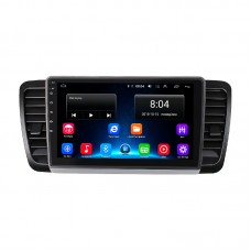 Штатная магнитола Lesko для Subaru Outback III Рестайлинг 2006-2009 экран 9" 2/32Gb Wi-Fi GPS Base