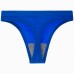 Женские бесшовные трусики стринги в рубчик A66# Синий L Женские бесшовные трусики стринги в рубчик A66# Синий L