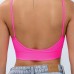 Топ женский в рубчик 08WX# с нерегулируемыми брителями съемные чашечки Розовый электрик XL 85 ABC Топ женский в рубчик 08WX# с нерегулируемыми брителями съемные чашечки Розовый электрик XL 85 ABC