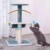 Когтеточка с игрушками для кота Hoopet 20T0229ML0040 40,5*40,5*69 см