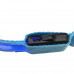 Светодиодный LED ошейник USB светящийся для собак и котов Blue XL
