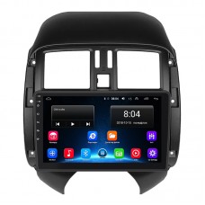 Штатная магнитола Lesko для Nissan Sunny N17 Рестайлинг 2014-2016 экран 9" 2/32Gb Wi-Fi GPS Base