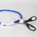 Светодиодный LED ошейник L-18 USB светящийся водоотталкивающий для собак и котов  Blue S Светодиодный LED ошейник L-18 USB светящийся водоотталкивающий для собак и котов  Blue S