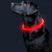 Светодиодный LED ошейник L-18 USB светящийся водоотталкивающий для собак и котов  Red L Светодиодный LED ошейник L-18 USB светящийся водоотталкивающий для собак и котов  Red L