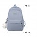Рюкзак подростковый 633227 с брелком 20-35L Blue