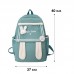 Рюкзак подростковый 21727 Зайка 20L Green