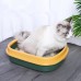 Туалет лоток для кошек с лопаткой Taotaopets 225501 46*38*13 см Green Туалет лоток для кошек с лопаткой Taotaopets 225501 46*38*13 см Green